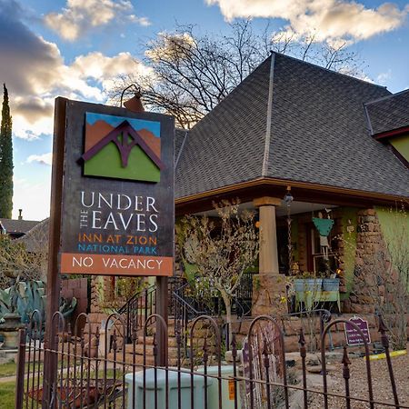 Under The Eaves Inn At Zion National Park Springdale Buitenkant foto
