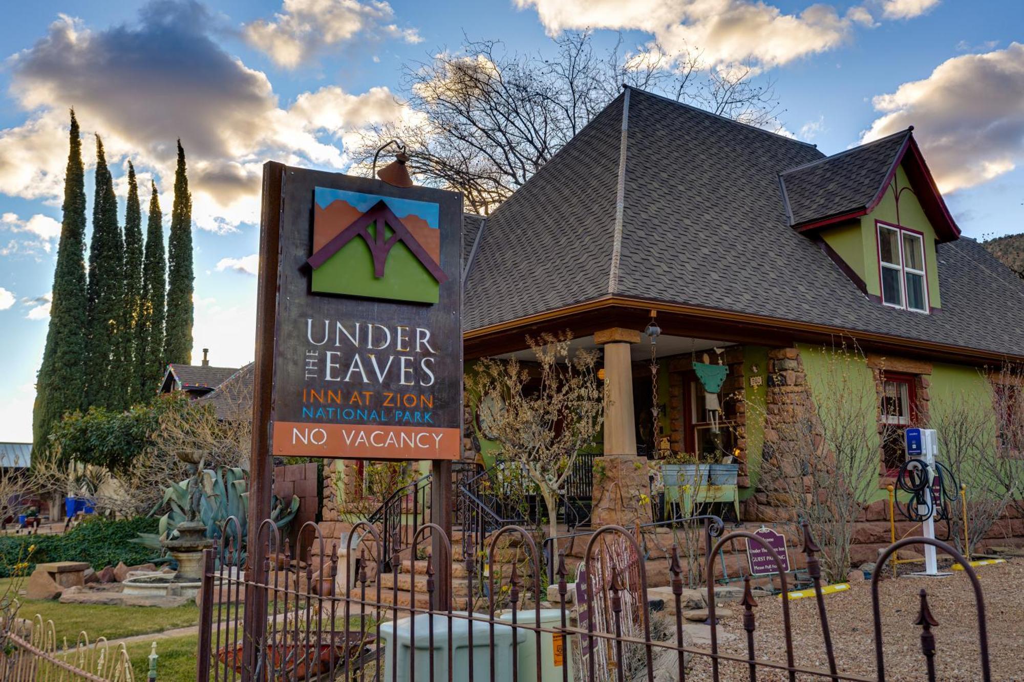 Under The Eaves Inn At Zion National Park Springdale Buitenkant foto
